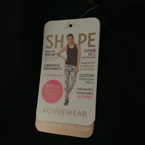 NWT ✅ SHAPE ⭐️ ACTIVEWEAR HIGH RISE SS DRI FIT LEGGINGS - Picture 6 of 8
